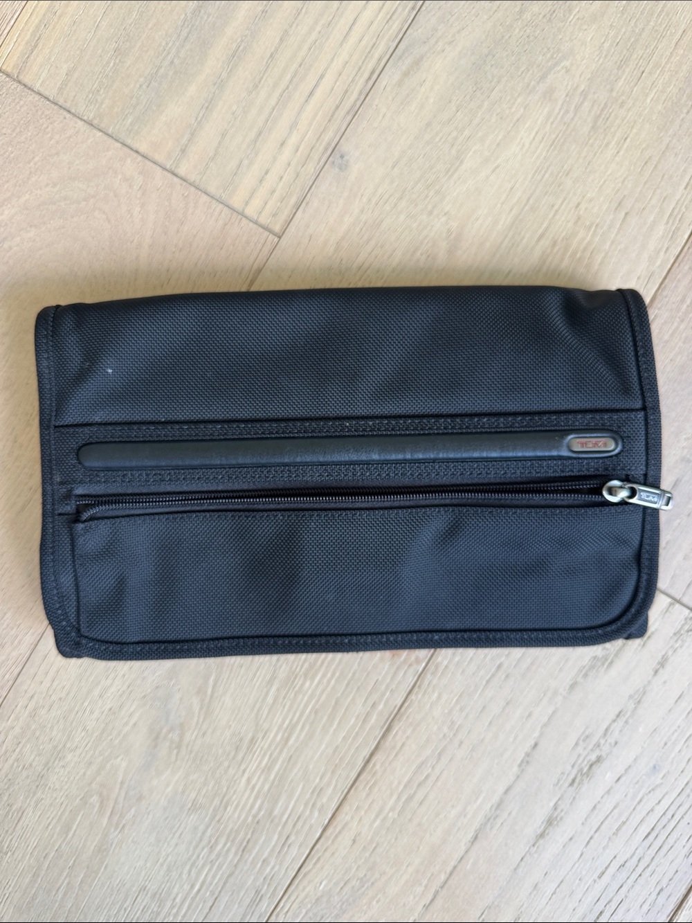 Tumi Black Toiletry/Travel Organizer Pouch
